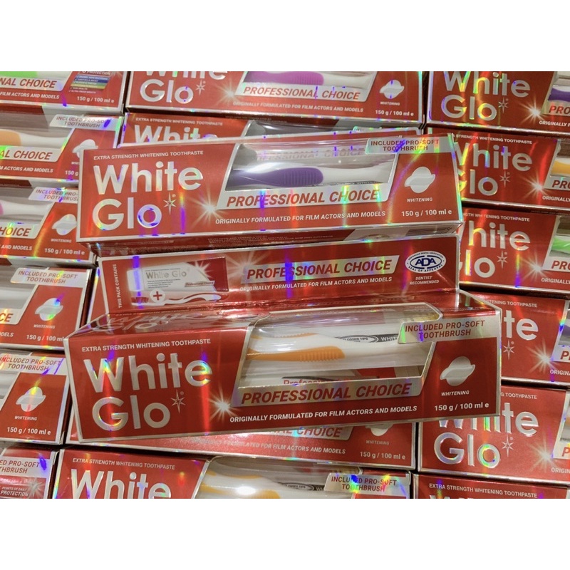 【Bill Australia】white Glo牙膏專業牙膏150g.紅白琺瑯