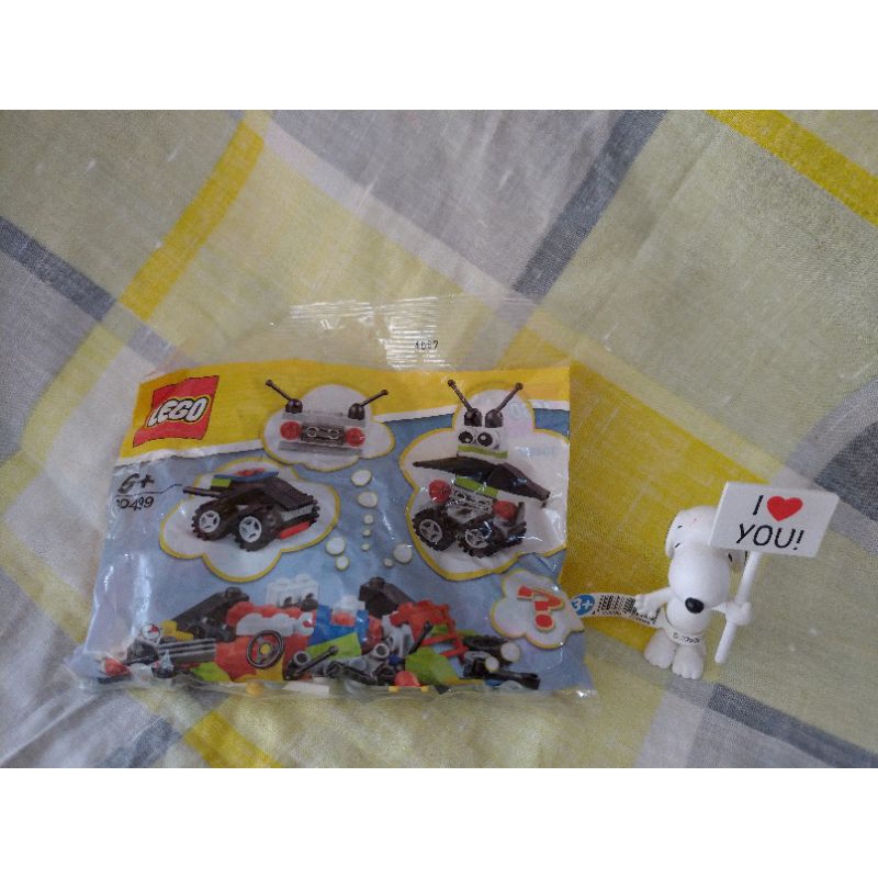 *潤餅小鋪*Lego樂高積木30499玩具包有車輪