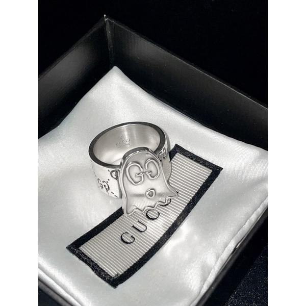 Gucci Ghost 925純銀戒指 gucci ring