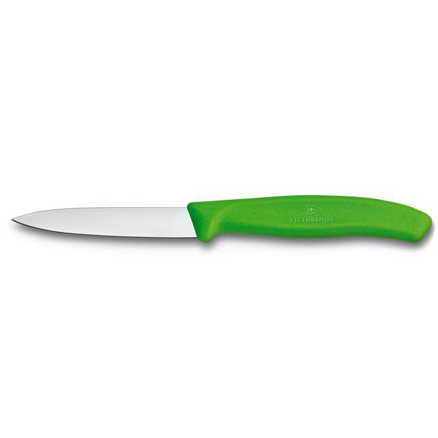 瑞士 Victorinox 經典不鏽鋼削皮刀 - 綠 約8cm (VI687)