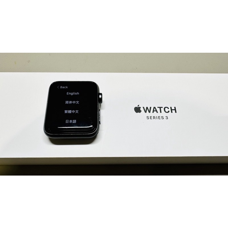 Apple Watch 3 GPS 42mm太空黑
