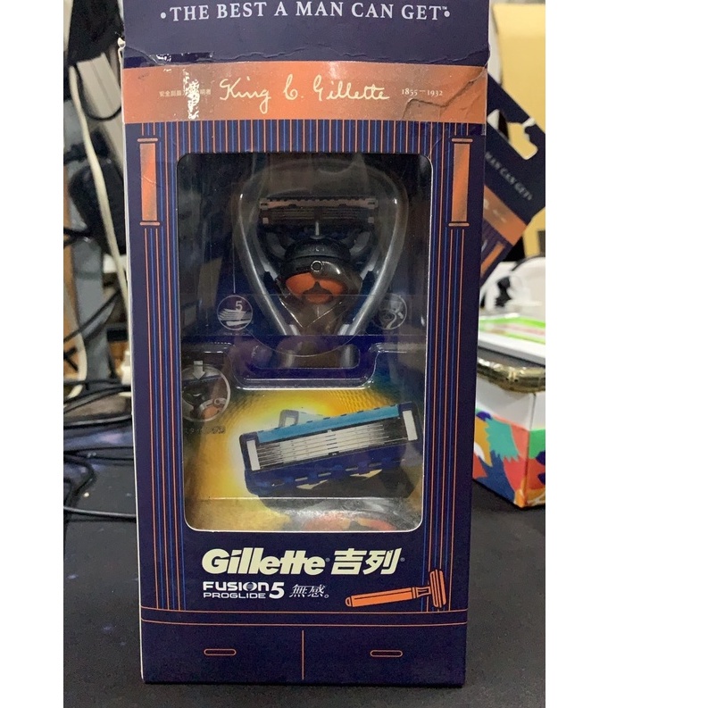 吉列Gillette無感刮鬍刀 FUSION PROGLIDE 無感系列 1刀架5刀頭(5刀片).省＄179