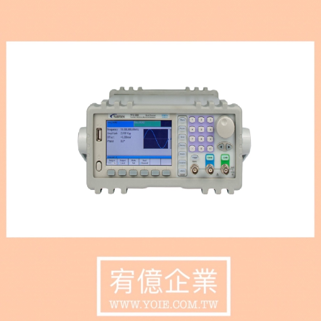 雙儀 TFG-5260  DDS 雙輸出數位信號產生器 宥億企業 &lt;請勿自行下單，請先私訊詢問&gt;