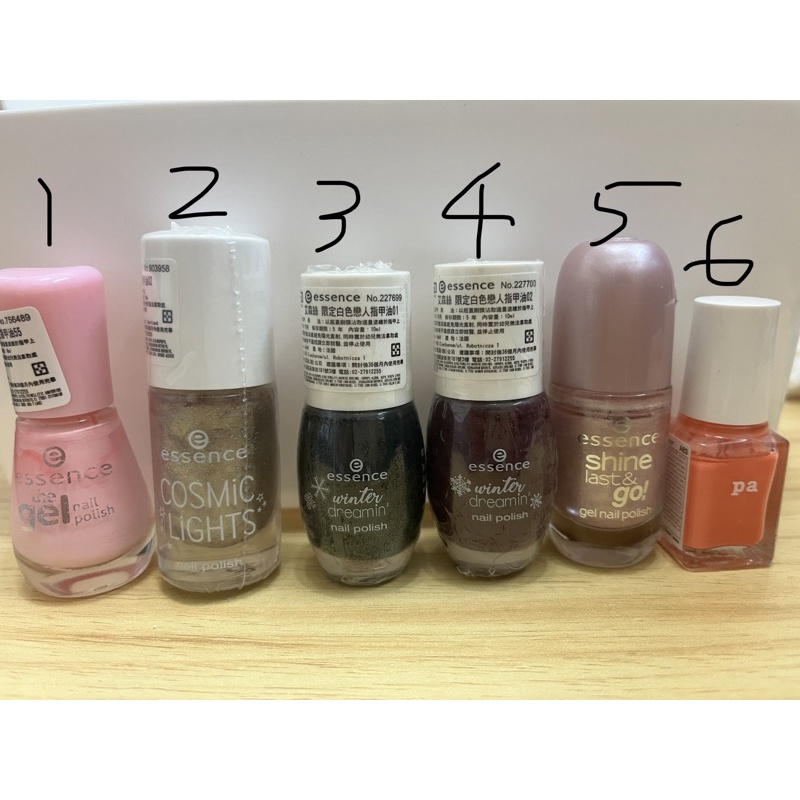 二手/全新指甲油 essence 日本pa