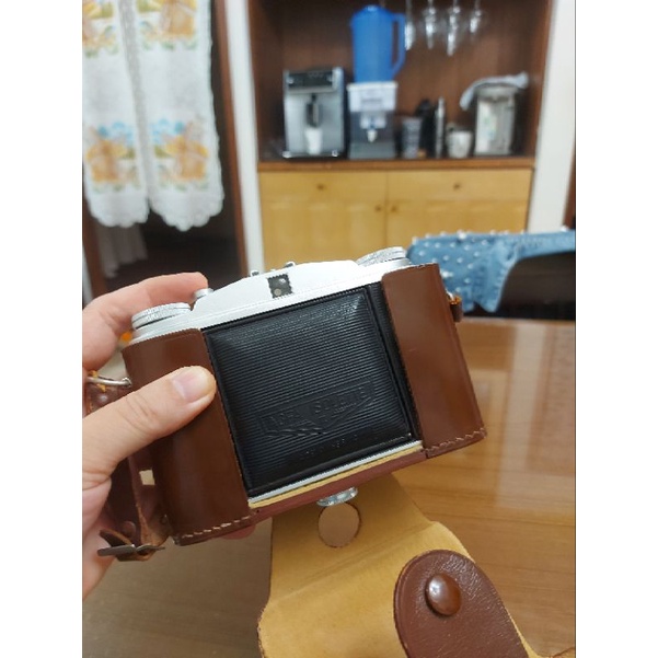 Agfa 120 蛇腹相機 Isolette II 6x6 底片相機 +原廠皮套