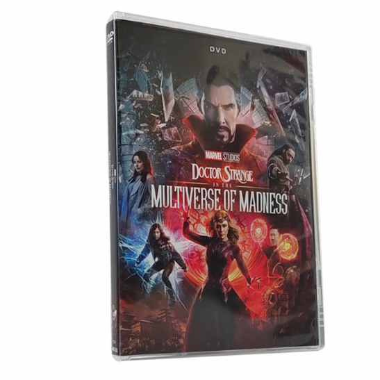 高清歐美電影dvd 奇異博士2 失控多重宇宙奇異博士2 瘋狂多元宇宙22 Dvd光碟1碟盒裝英語發音英文字 蝦皮購物
