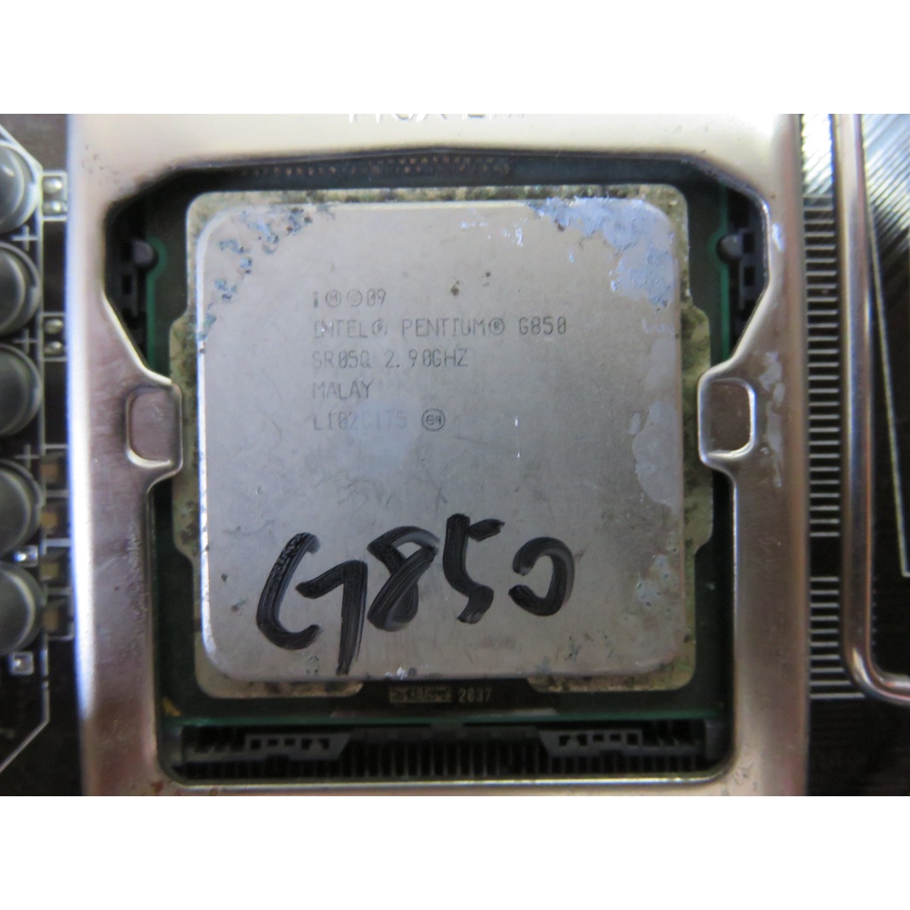 C.1155CPU-Intel Pentium G850 3M 快取記憶體，2.90 GHz  直購價50