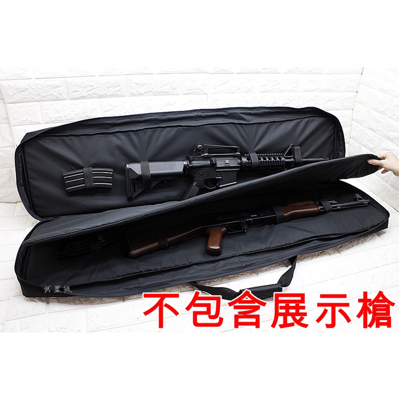 台南 武星級 台製 120cm 雙槍袋 ( 98K M4 生存遊戲