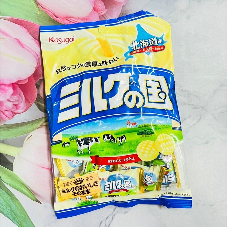 ［出清良品］日本 Kasugai 春日井 牛奶之國  濃厚煉乳牛奶糖 125g   ^_^多款供選(請確認了效期再下單。