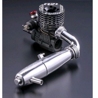 天母168 高階 O.S . R21 EURO Spec 1/8平跑車競賽級引擎 含排氣管組