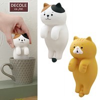 現貨🌸日本 DECOLE concombre 貓 陶瓷加濕器 療癒超萌擺飾 素燒陶器 免插電 環保加濕器