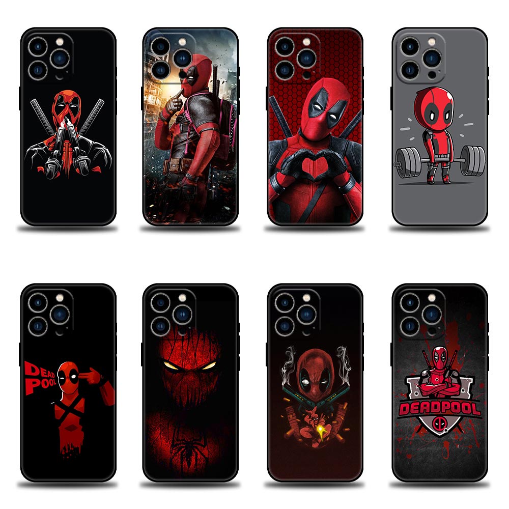 復仇者聯盟 Deadpool Marvel 手機殼適用於 iPhone Apple 11 12 13 14 Pro 7