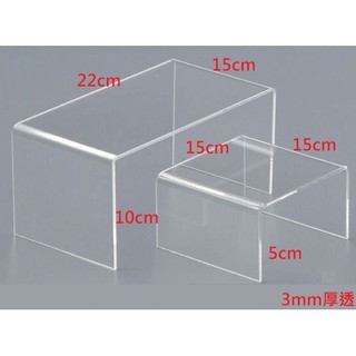 壓克力ㄇ型架 透明 3mm厚度