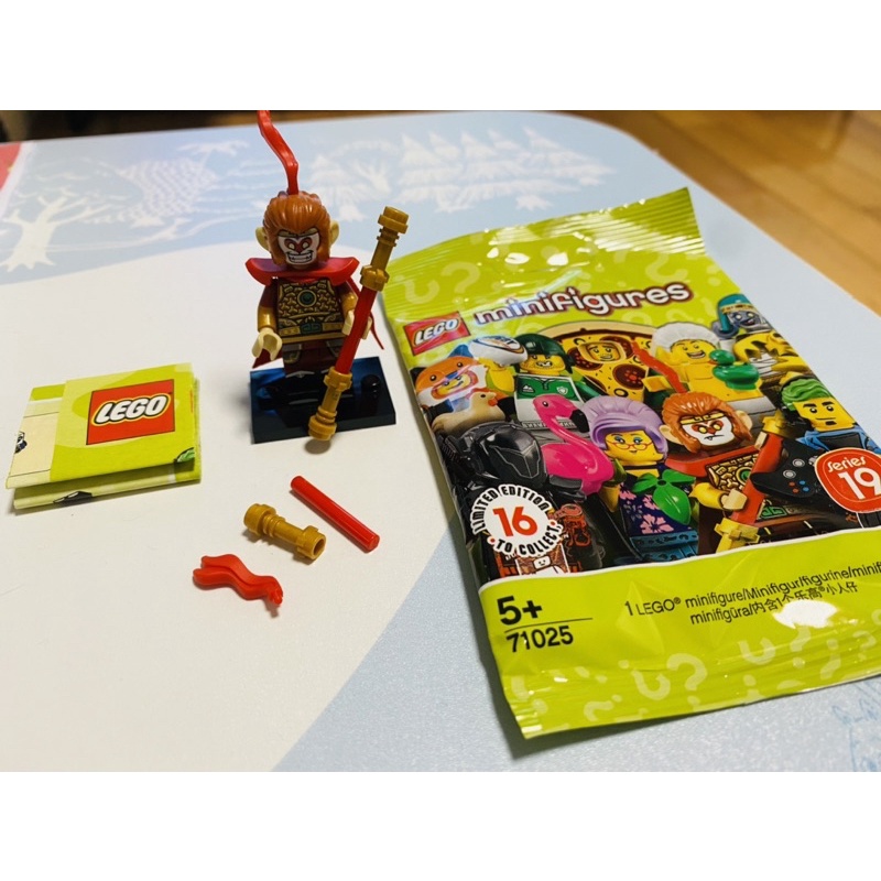 樂高LEGO 71025 人偶包19代 孫悟空/金箍棒/齊天大聖