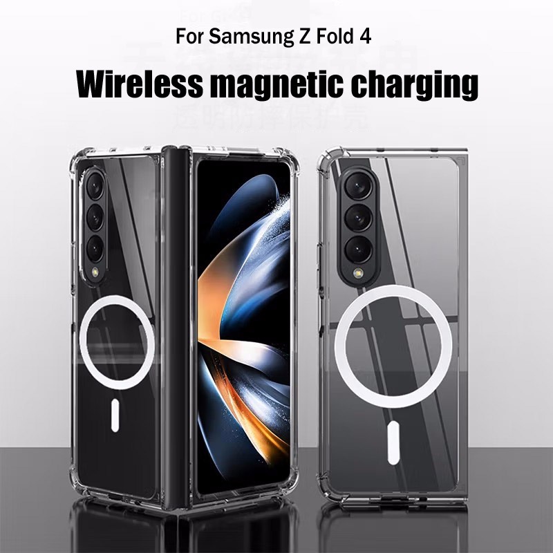 適用於 Samsung Galaxy Z Fold4 Z Fold3 新款 MagSafe 無線充電盒 Z Fold 3