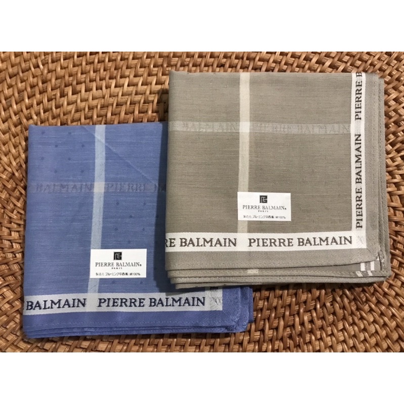 日本手帕  擦手巾 Pierre Balmain   no. 33-46-47 47cm