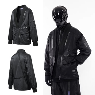 【ELEMENT】機能 防水 道袍 ma1 和服 衝鋒衣 外套 棒球外套 夾克 可揹式 工裝 口袋