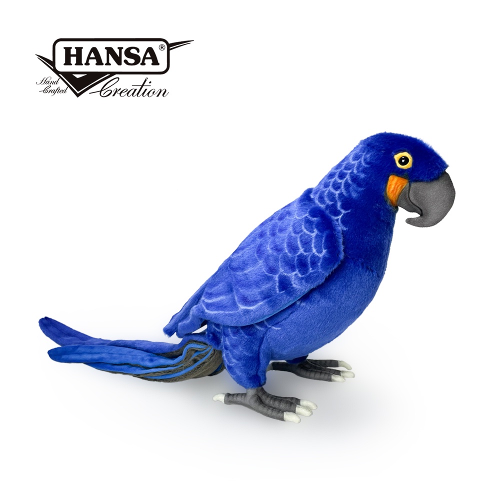 Hansa 7371-紫藍金剛鸚鵡50公分
