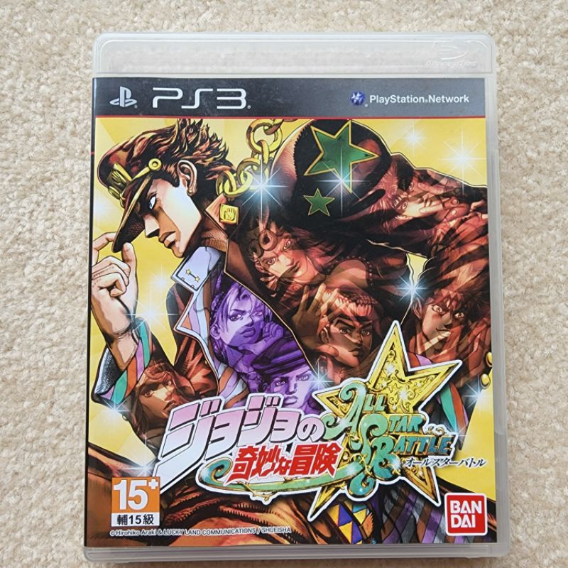 PS3 JoJo的奇幻冒險 群星大對決 日文版 二手