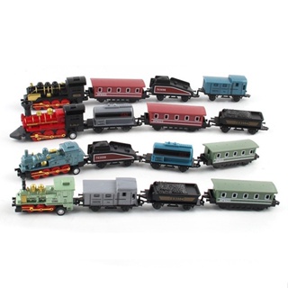 復古合金蒸氣火車 模型玩具 / 迴力車 火車玩具 盒裝 兒童交通造型玩具 / 國王皇后母嬰用品玩具