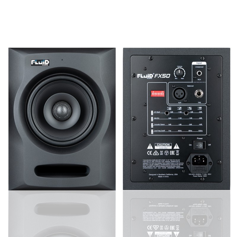 Fluid Audio - FX50 同軸監聽音響 “公司貨-現貨即出 免費"