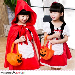 臺灣尚勇 萬聖節童話小紅帽裝扮套裝 南瓜袋 Cosplay表演服裝【2C133N682】