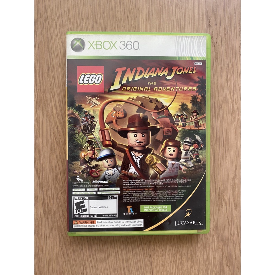 XBOX360 樂高印第安納瓊斯 英文版 Lego Indiana Jones