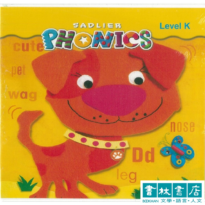 Sadlier Phonics Level K CD (4 CDs) 自然發音英語教材