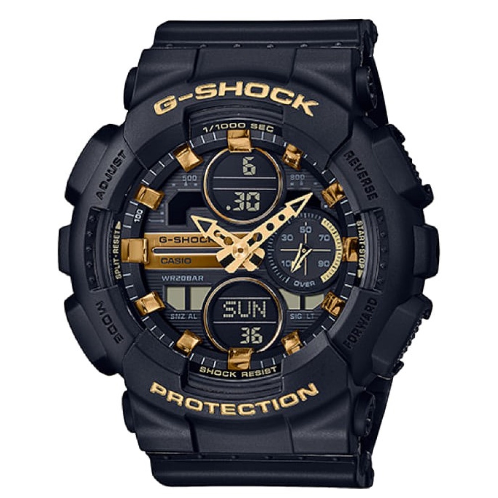 CASIO 卡西歐 G-SHOCK 個性雙顯女錶 (GMA-S140M-1A)