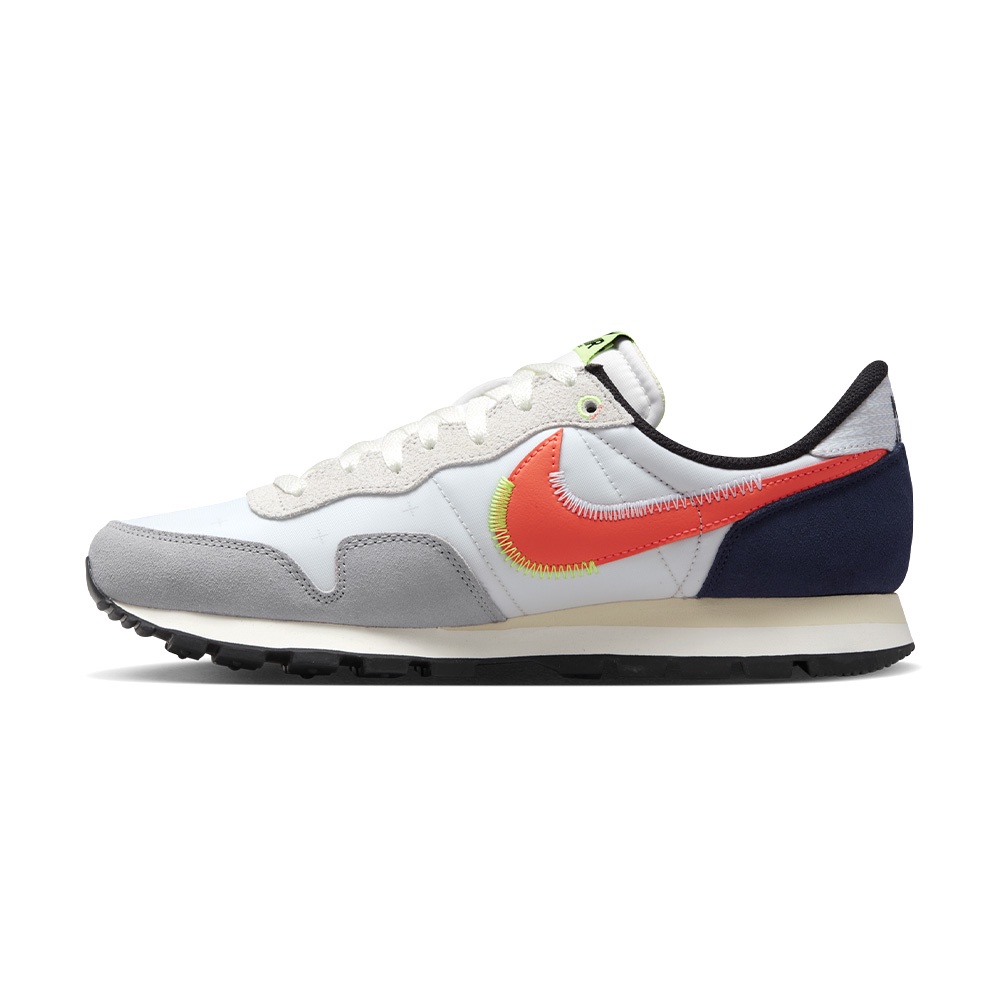 Nike AIR PEGASUS 83 男 灰白 螢光綠橘 鴛鴦 復古 麂皮 運動 休閒鞋 FB1850-031