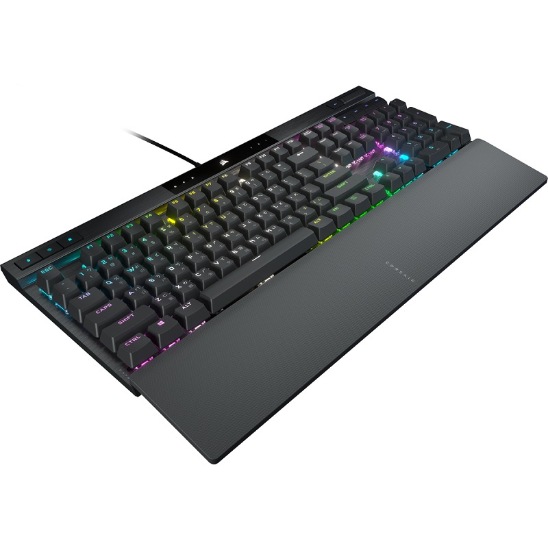 米特3C數位–Corsair 海盜船 K70 PRO RGB 光學機械遊戲鍵盤/黑色/中文/CH-910941A-TW