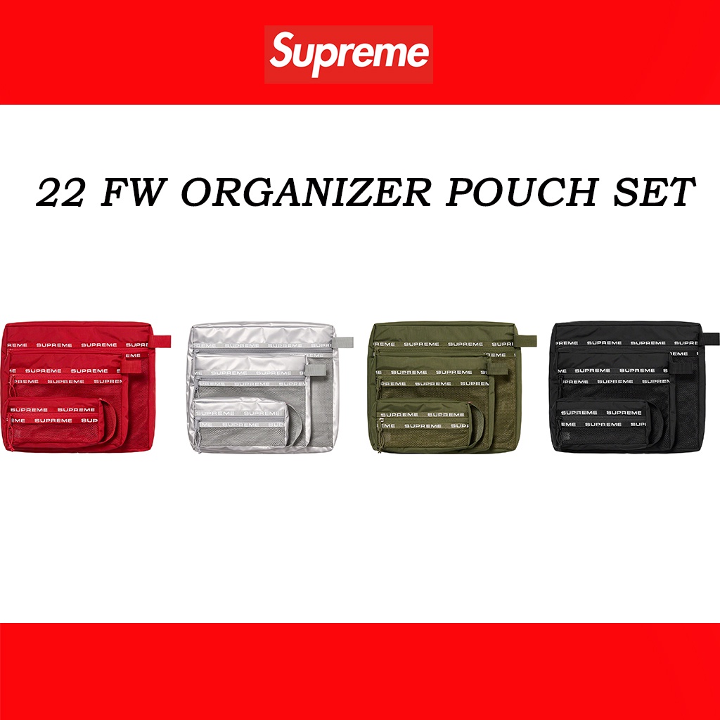 新品supreme 22FW organizer pouch set正規品