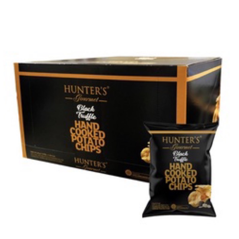 韓國🇰🇷直送 Hunter's Gourmet 黑松露洋芋片 一盒(25g*10包) 韓國代購 韓國零食