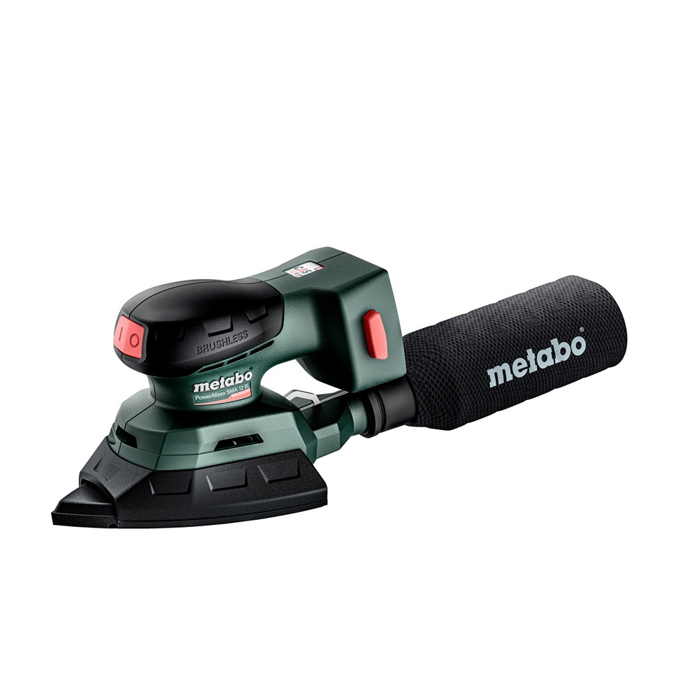 metabo 美達寶 12V鋰電無刷角形砂紙機 PowerMaxx SMA 12 BL 空機 (紙盒)