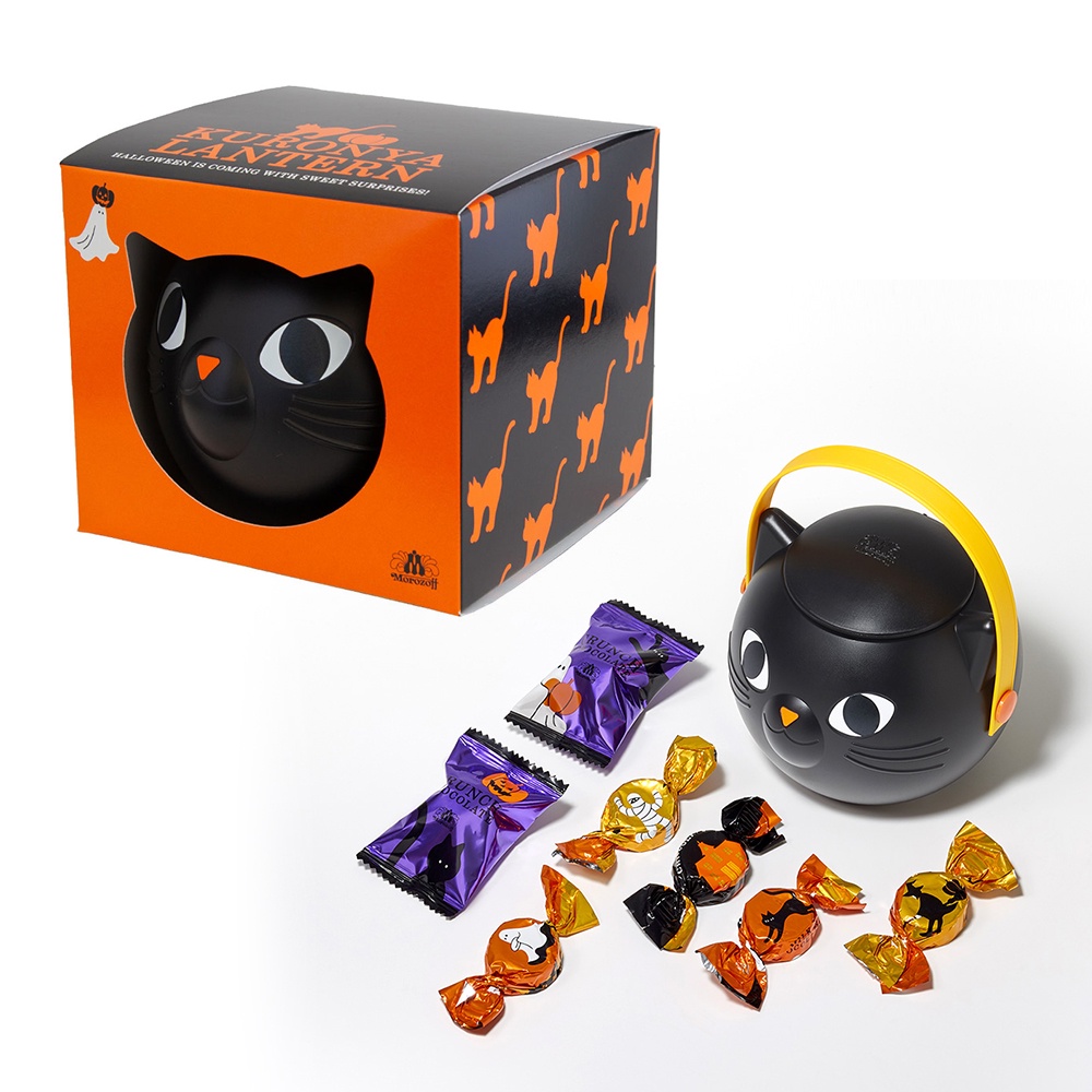 現貨- 日本 Morozoff 黑貓提籃 萬聖節限定 巧克力 日本零食 日本伴手禮