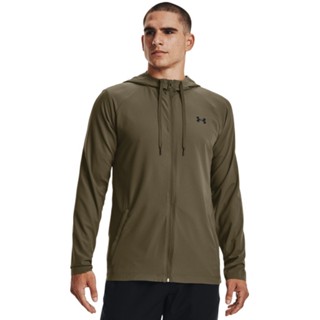 Under Armour 風衣外套 防風 運動外套 Woven 男 1370499-361 新青綠