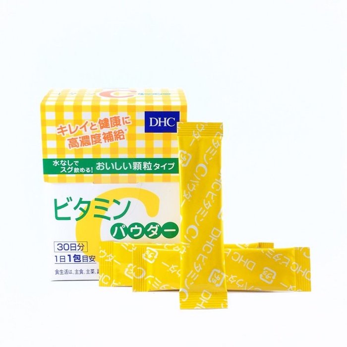 現貨 日本 DHC 高濃度維他命C粉 一盒30包