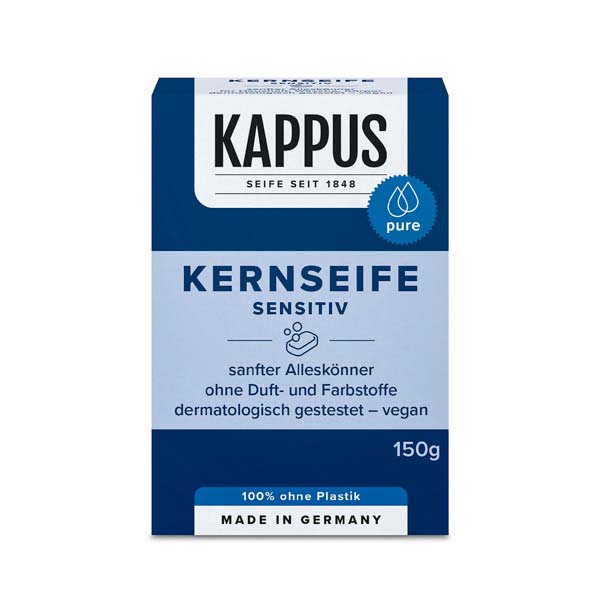 德國Kappus 敏感溫和香皂 天然 沐浴 保濕 現貨在台  150g
