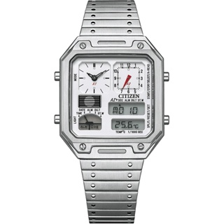 ∣聊聊可議∣CITIZEN 星辰 Thermo Sensor 80年代復古設計手錶 指針/數位顯示 JG2120-65A