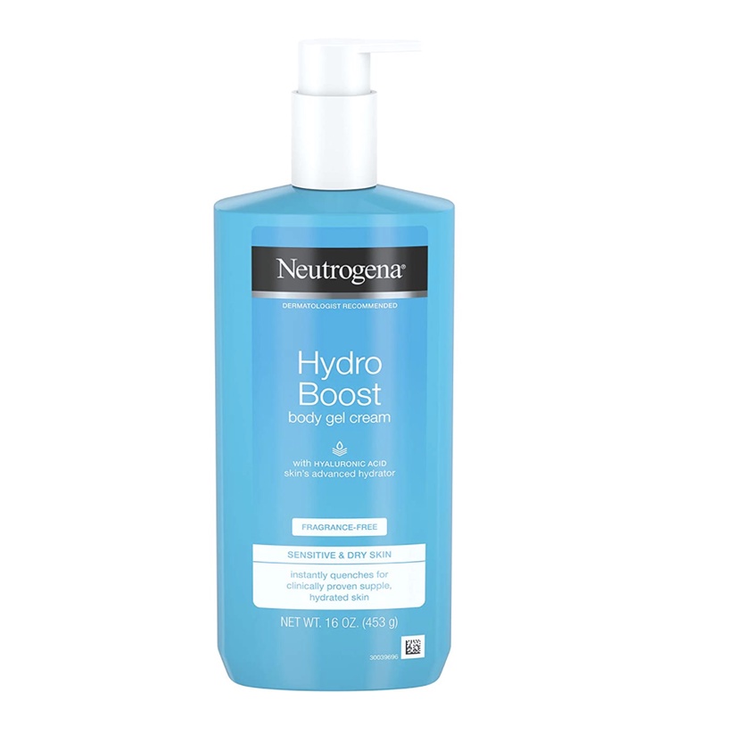 Dr.Grace推薦Neutrogena 露得清 Hydro Boost Body Gel Cream無香保濕身體凝膠霜