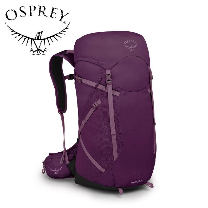 【Osprey】Sportlite 30  輕量健行背包 30L 茄子紫