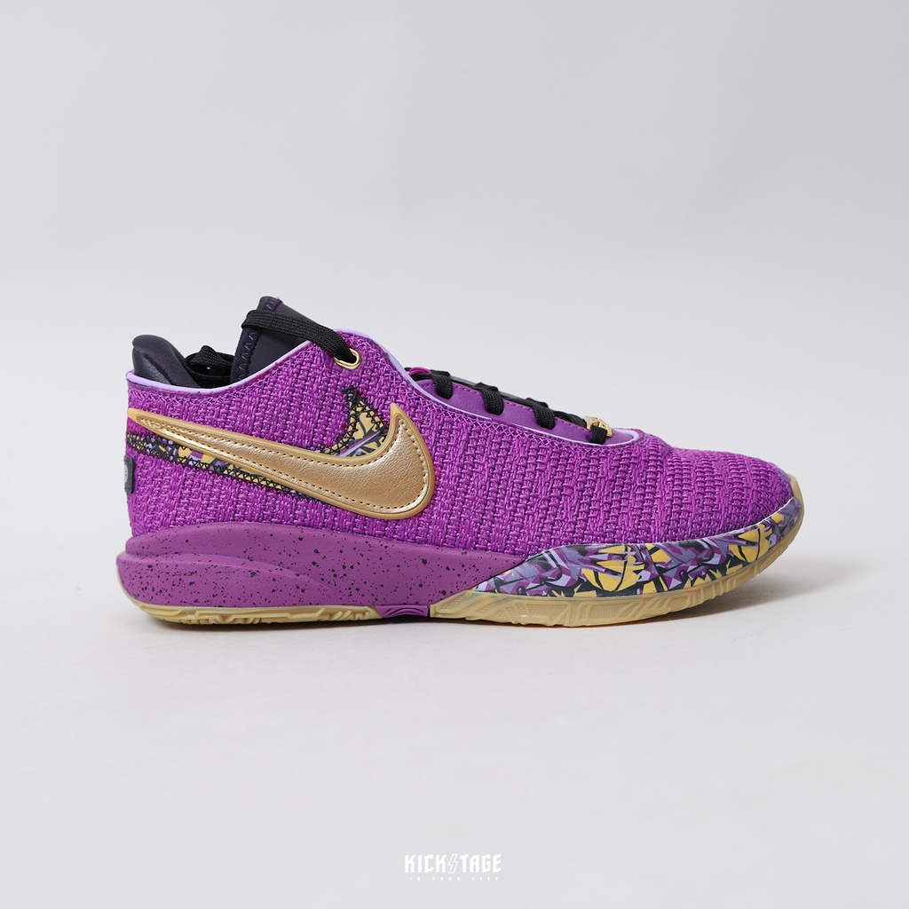 NIKE LEBRON XX Vivid Purple 詹姆士JAMES紫金湖人隊 低筒藍球鞋【FD0207-500】