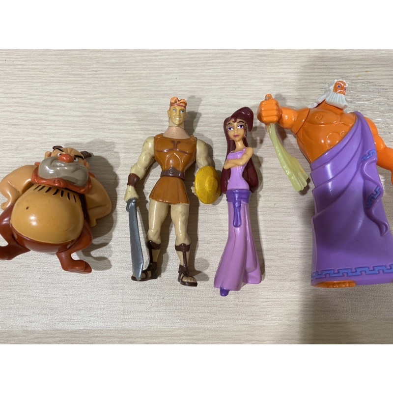 🍔麥當勞  迪士尼 Disney  美式餐廳  兒童餐玩具  絕版 老物 玩具 公仔  大力士 海格力士  天神 宙斯