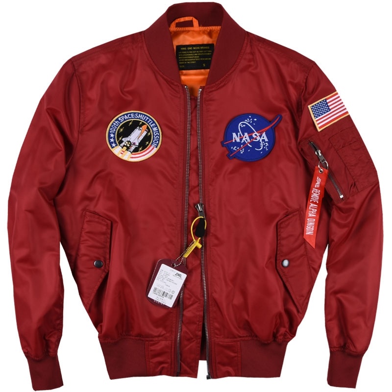 男士飛行員夾克 Alpha Martin NASA 飛行員夾克
