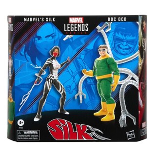☆勳寶玩具舖【現貨】漫威 MARVEL 蜘蛛人 60週年 6吋傳奇人物組 蛛絲女 & 八爪博士