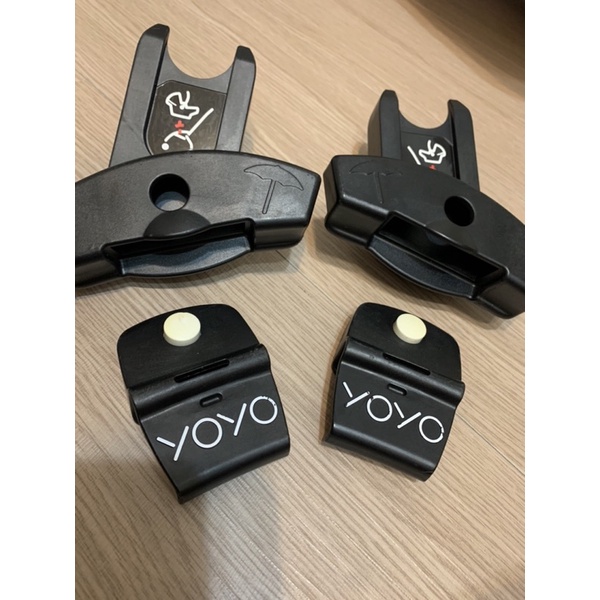 yoyo推車提籃轉接器板橋自取900元多少使用痕跡（適用於Cyber/Maxi-Cosi/Nuna/Joie提籃）