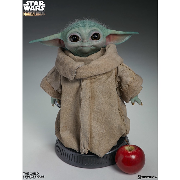 Sideshow《 曼達洛人 》1：1比例 尤達寶寶 Baby Yoda 星際大戰 Star Wars 非 LMS013