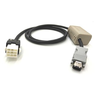 國際牌 適用於 A5 A6 系列 MFECA0**0EAE 的松下伺服電機編碼器電纜