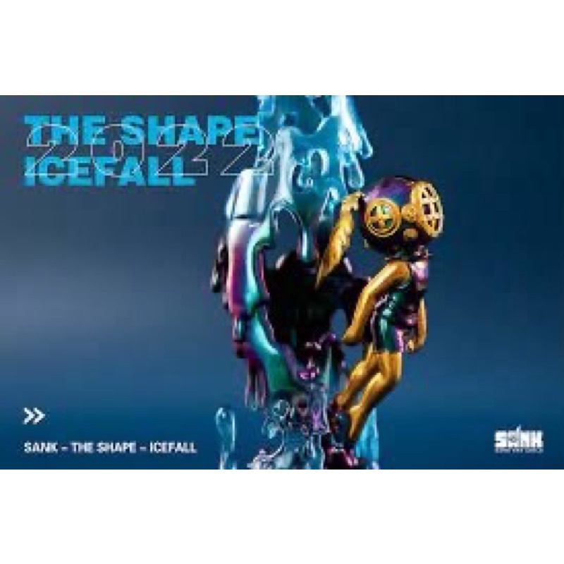[肌肉屋19號］Sank toys 藏克 型 – 冰幻 Sank -The Shape- Icefall 全新未拆