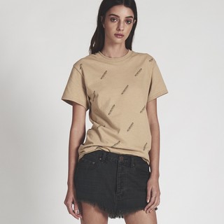 ONETEASPOON | 女 FOX BLACK JUNKYARD RELAXED DENIM MINI SKIRT